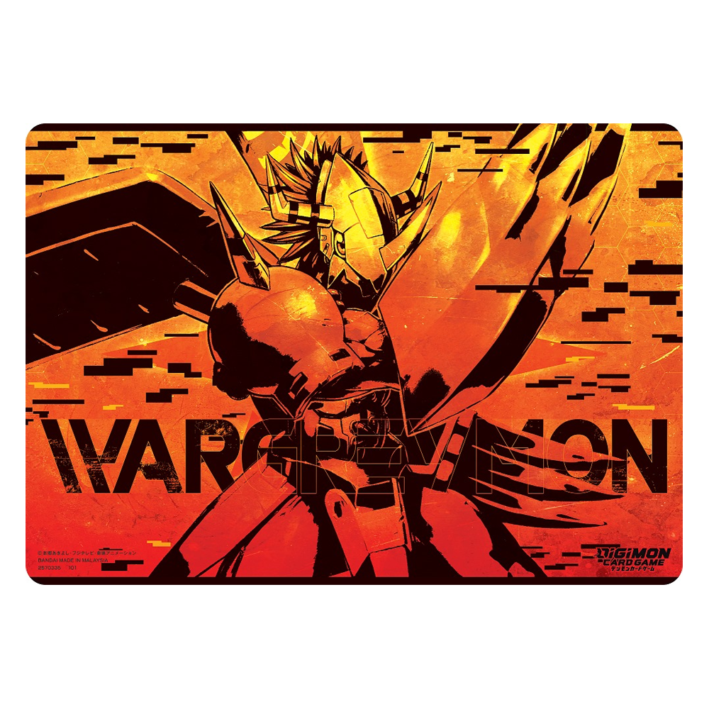 Digimon WarGreymon Board Game Trading Card Game Playmat Free High Quality Tube 